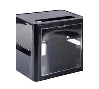 KRXSOBNV, Cable Management Box Wireless Wifi Bin Cable Power Plug Wire Organizer Storage Protection Shell Case Box Shelf Rack Home Office Cable Tidy Box,WiFi Organiser(Black)