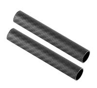 KRXSOBNV, Carbon Fiber Tube fiber rod carbon bar 3K Hollow Rod Roll Wrapped Twill Matte High Hardness Cuttable 500Mm 2Pcs 14-16Mm,Carbon Fibre Tubing(14Mm*8Mm)