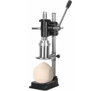 KRXSOBNV, Commercial Manual Coconut, 6cm Hole Opening Machine Hand Press Driller Opener, Casting Base, for Tender,Coconut Opener
