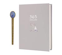 KRXSOBNV, DaiMonthCalendar Schedule Personal Organizer, to-Do-List Appointment Book Notepad Agenda 256 Pages Grey,Notebooks(Grey)
