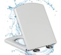 KRXSOBNV, Durable Toilet Seats Slow Close Toilet Lid Cover, Compatible with Standard Toilets,-~,Toilet seat(44~50 * 37cm)