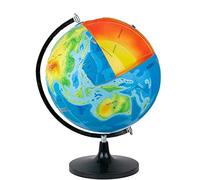 KRXSOBNV, Earth structure model Teaching model of science geography popularization in primary school and middle school Diameter 32cm,Globe