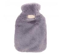 KRXSOBNV, Hot-Water Bag,Winter Hot Water Bottle Warmer Soft Keep Warm in Winter Solid Color Warm Heat Feet Hot Water Bottle Hand Warmer Bag,Hot Water Bag(Grey)