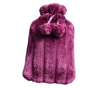 KRXSOBNV, Hot Water Bottle Bag Practical Rubber Hot Water Bag Hand Feet Warmer Multifunction Hot Water Bottle,Hot Water Bag(Purple)