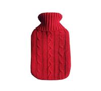 KRXSOBNV, Hot Water Bottles Knitted Bag 2L Large Hot Water Bottle with Woven Cover, Hot Water Bottle Knitted Bag Hot Water Bag,Hot Water Bag(F)