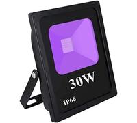 KRXSOBNV, LED Flood Light IP66 Blacklight Bulbs Glow in The Dark Party for Birthday Wedding StageLighting for Garden, Backyard, Garage, Doorway,Outdoor Solar Lights(80w)