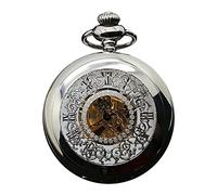 KRXSOBNV, Mechanical Demi Pocket Watch, Retro, Vintage, Anniversary, Retirement Pocket Watch, Groom, Groomsmen Wedding Pocket Watches,Pocket Watches