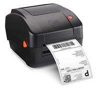 KRXSOBNV Portable Receipt Printer, Mini label printer Printer 300 DPI USB 4 Inches Label Support Ebay Paypal Etsy Shopify Windows Mac Office supplies