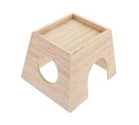 KRXSOBNV, Rutin Chicken Chalet Small Pet Nest Hamster Hut Perch Toy Shelter Chicke,Pet House