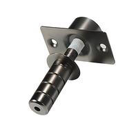 KRXSOBNV, Solid Metal Invisible Floor Mounted Door Stopper, with Screw Mount, Gap 5mm to 21mm, for Home and Office,Stainless steel door stops