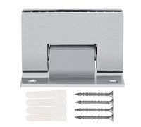 KRXSOBNV, Stainless Steel 90 Degree Shower Door Hinges Frameless Wall to Glass Shower Door Wall Mount Hinge for Glass Doors 8-10 mm Thick Glass Hinge,Hinges