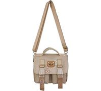 KRXSOBNV, Stickers Crossbody Bag for Women Casual Shoulder Bag Square Flap Bags Nylon Messenger with Adjustable Strap Buckle ，Women's Bags(Khaki)