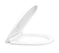 KRXSOBNV, Toilet Seat Toilet Lid with Soft Close Adjustable Hinge One Second Disassembly Toilet Seat for U/V/O/Big U Shape Toilet,-O,Toilet seat