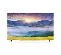 KRXSOBNV TV Cover, 32-80 Inch Screens Soft Polyester Fabric Televisions Screen Protector Landscape Painting Living Room(Mountain2,70inch)