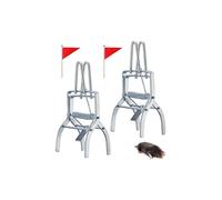 Kryc 2pack Mole Trap Steel Gopher For Lawn Outdoor Gopher Garden Farm - - 2 Pcs