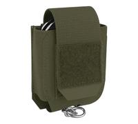 KRYDEX GEAR Handcuff Pouch MOLLE PALS + Belt System for 1.75” / 2” Duty Belts Police Vests, Law Enforcement Holder, Low Profile Modular Handcuff Holster (Ranger Green)