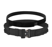 KRYDEX GEAR Quick Release Rigger MOLLE Belt 1.75 Inch Inner & Outer Tactical Heavy Duty Belt (Black, XL)