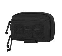 KRYDEX GEAR Tactical Admin Pouch Chest Bag MOLLE Utility Pouch Front Pocket for Vest and Chest Rig (Black)
