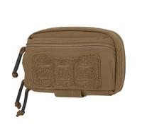 KRYDEX GEAR Tactical Admin Pouch Chest Bag MOLLE Utility Pouch Front Pocket for Vest and Chest Rig (Coyote Brown)