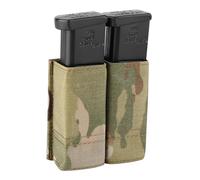 KRYDEX GEAR Tactical Pistol Magazine Pouch, Double Pistol Mag Pouch 9mm Pistol Mag Holder with Quick Release Magazine Pouch Insert