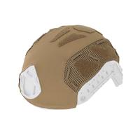 Krydex Tactical Helmet Cover for Fast Helmet Size M L XL Maritime Helmet Airsoft Paintball Helmet (Coyote Brown, M)