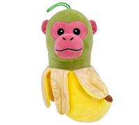 KryfxToy Banana Monkey Plush Toy 22cm - Funny Brainrot Game Stuffed Monkey,Tung theme Super Soft Cuddly Plushie for Kids & Adults, Meme Collectible & Stress Relief Toy
