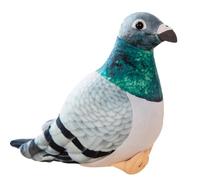 KryfxToy Pigeon Plush Toy, Simulation Pigeon Toy, Soft & Realistic Stuffed Animal Plushie, Cute Dove Plush Doll for Kids & Collectors-20cm