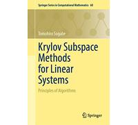 Krylov Subspace Methods for Linear Systems – Principles of Algorithms – Springer Series (60)