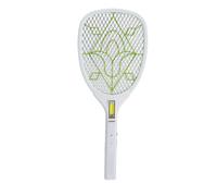 Krypton Electric Fly Swatter Bug Zapper Racket USB Rechargeable Mosquito Bat in White Krypton White