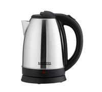 KRYPTON Electric Kettle | 1.8L Cordless Stainless Steel Jug Kettle with LED Indicator for Hot Water Tea Coffee | Boil Dry Protection Auto Shut Off Water Gauge | Swivel Base with Auto Lid Open | 1500W
