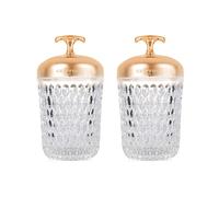 Krypton Pair of 2 Rechargeable Table Lamp 2 Hours 3 Stepless Dimming in Gold Krypton Gold