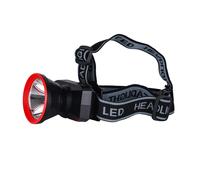 Krypton Rechargeable LED Headlamp 2500mAh Lithium Battery 14 Hours Working Time in Black Krypton Black