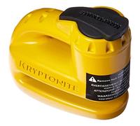 Kryptonite 884 Keeper 5 S2 Motorbike Cycle Disc Lock with Reminder Cable - Yellow