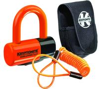 Kryptonite Evolution Disc Lock Premium Pack & Pouch Reminder - Orange