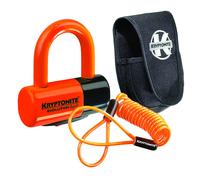 Kryptonite Bike Lock Evolution Disc Lock Premium Pack with Pouch Reminder Orange