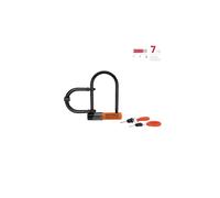 Kryptonite Messenger Mini U-lock Orange,Black 11 x 95 x 165 mm 11 x 95 x 165 mm Black / Orange