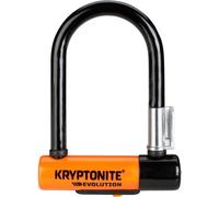 Kryptonite Evolution Mini-5 with FlexFrame U Bracket - Sold Secure Gold Black/Orange