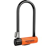 Kryptonite Evolution Series 4 FlexFrame U-Lock - Black/Orange,10.2 cm x 22.9 cm x 14 mm.