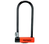 Kryptonite Evolution Series4 Long Shackle U-Lock - Black/Orange, 10.2 X 29.2 X 1.4 cm