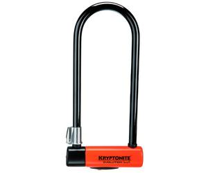 Kryptonite Evolution Series4 Long Shackle U-Lock - Black/Orange, 10.2 X 29.2 X 1.4 cm