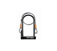Kryptonite Keeper 12 Cable And Standard U Lock - Black One Size