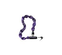 Kryptonite Keeper 785 Integrated Bicycle Lock Chain Bike Lock, 33.5-Inch, Purple