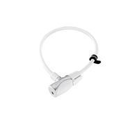 Kryptonite Kryptoflex 1265 Key Cbl White 12X65Cm