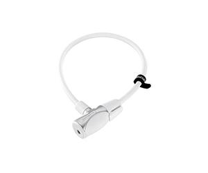 Kryptonite Kryptoflex 1265 Key Cbl White 12X65Cm