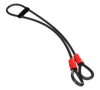 Kryptonite KryptoFlex Security Cable 2.6FT/4FT/7FT/30FT Long Braided Steel Flex Bike Lock Anti-Theft Cable with Looped Ends for Outdoor Equipment U