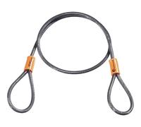 Kryptonite KryptoFlex Security Cable, 2.6FT/4FT/7FT/30FT Long Braided Steel Flex Bike Lock Anti-Theft Cable with Looped Ends for Outdoor Equipment, U