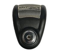 KRYPTONITE 429544 BLOCCADISCO CON ALLARME KRYPTOLOK (6mm PIN), Black