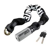 Kryptonite Kryptolok 9.5mm Bike Chain Lock, 1.8FT/3FT Long Heavy Duty Anti-Theft Sold Secure Gold Bicycle Chain Lock with Keys for Bike, Motorcycle, Scooter, Bicycle, Door, Gate, Fence