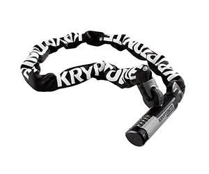 Kryptonite Kryptolok 912 Combo Bike Chain Lock, 4 Feet Long Heavy Duty Anti-Theft Sold Secure Gold Bicycle Chain Lock, 5-Digit Resettable Combination Lock for E-Bike Scooter Road Mountain Bikes