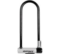 Kryptonite Kryptolok Long Shackle U-Lock with FlexFrame Bracket - Sold Secure Gold Black/Silver